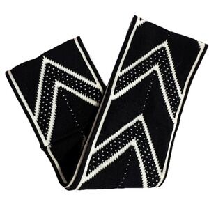 Black And White Infiniti Scarf
